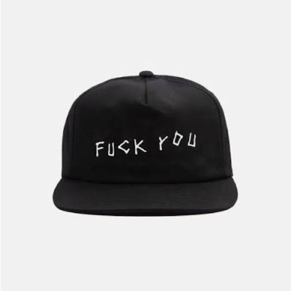 For Those Who Sin / FTWS - F**K You Black SnapBack Cap